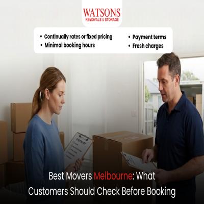 Best Movers Melbourne: What Customers Should Check Before Booking